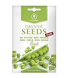 Foto Erbse Rondo, zertifizierte biologische Samen von Minigarden, enthält zwischen 60 und 120 Samen, bester Preis 2,95 €, Bestseller 2024