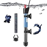 Photo Hitop 50W/100W/300W Adjustable Aquarium Heater, Submersible Glass Water Heater for 5 – 70 Gallon Fish Tank (50W for 5-15 Gallon), best price $12.97, bestseller 2024