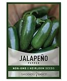 Photo Jalapeno Pepper Seeds for Planting Heirloom Non-GMO Jalapeno Peppers Plant Seeds for Home Garden Vegetables Makes a Great Gift for Gardeners by Gardeners Basics, best price $5.95, bestseller 2024