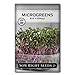 Sow Right Seeds - Red Cabbage Microgreen Seed for Growing - Instructions to Quickly Grow Your Own Delicious and Healthy Microgreens - Plant Indoors with no Special Equipment - Minimum 14g per Packet new 2024
