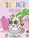 Summer Unicorn Coloring Book (Coloring Book For Toddlers and Kids) new 2024