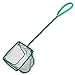 Pawfly 4 Inch Aquarium Net Fine Mesh Small Fish Catch Nets with Plastic Handle - Green new 2024
