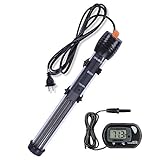 Photo Orlushy Submersible Aquarium Heater,150W Adjustable Fish Tahk Heater with 2 Suction Cups Free Thermometer Suitable for Marine Saltwater and Freshwater, best price $19.99, bestseller 2024