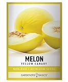 Photo Yellow Canary Melon Seeds for Planting Heirloom, Non-GMO Vegetable Variety- 2 Grams Seed Great for Summer Melon Gardens by Gardeners Basics, best price $4.95, bestseller 2024