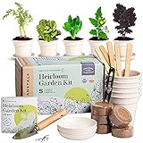 Photo Organic Vegetable Garden Starter Kit - Vegetable Growing Kit, Vegetable Starter Kit, Organic Tomato Seeds Non GMO Certified, Countertop Garden Starter Kit, best price $29.00 ($29.00 / Count), bestseller 2024