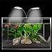 Foreverup LED Aquarium Licht, Aquarium Beleuchtung mit Clip, Clip-on Aquarium Lampe Fish Tank Lights Aquarium Clip Licht für Fisch Tank Pflanze, Zierfische, Wasserpflanzen, EU-Stecker (weißes Licht) neu 2023