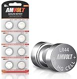 Photo 8 Pack LR44 AG13 A76 Battery - [Ultra Power] Premium Alkaline 1.5 Volt Non Rechargeable Round Button Cell Batteries for Watches Clocks Remotes Games Controllers Toys & Electronic Devices (8 Pack), best price $4.99, bestseller 2024