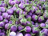 Photo Purple Thai Mini Round Aubergine 30 ++ Graines, meilleur prix 10,98 €, best-seller 2024