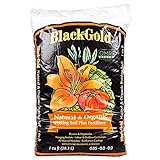 Photo SunGro Black Gold All Purpose Natural and Organic Potting Soil Fertilizer Mix for House Plants, Vegetables, Herbs and More, 1 Cubic Feet Bag, best price $23.09, bestseller 2024