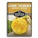 Survival Garden Seeds - Lemon Cucumber Seed for Planting - Packet with Instructions to Plant and Grow Little Yellow Cucumbers in Your Home Vegetable Garden - Non-GMO Heirloom Variety new 2024