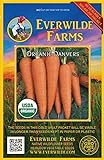 Photo Everwilde Farms - 1000 Organic Danvers Carrot Seeds - Gold Vault Packet, best price $3.75, bestseller 2024