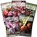 Sow Right Seeds - Beet Seeds for Planting - Detroit Dark Red, Golden Globe, Chioggia, Bull’s Blood and Cylindra Varieties - Non-GMO Heirloom Seeds to Plant a Home Vegetable Garden - Great Gift new 2024