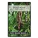 Sow Right Seeds - Rattlesnake Pole Bean Seed for Planting - Non-GMO Heirloom Packet with Instructions to Plant a Home Vegetable Garden new 2022