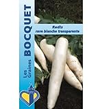 Photo Sachet de graines de Radis rave blanche transparente - 10 g - légume racine - LES GRAINES BOCQUET, meilleur prix 3,99 € (399,00 € / kg), best-seller 2024