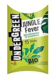 Foto Undergreen by Compo Jungle Fever, Nährstoffstäbchen für Grünpflanzen, Bio-Düngestäbchen, 15 Stück, bester Preis 6,86 €, Bestseller 2024