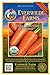Everwilde Farms - 1000 Organic Chantenay Red Cored Carrot Seeds - Gold Vault Packet new 2024