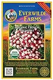 Photo Everwilde Farms - 250 Organic French Breakfast Radish Seeds - Gold Vault Packet, best price $3.75, bestseller 2024