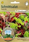 Foto Schnittsalat Fitness Mix Saatband für Balkon & Terrasse bunt schmackhaft vitaminreich 43020 Salat, bester Preis 2,65 €, Bestseller 2024