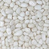 Photo Midwest Hearth Natural Decorative Polished White Pebbles 3/8