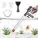 STARROAD-TIM Fish Tank Gravel Cleaner Newly Upgraded Fish Tank Water Changer with Air Pressure Button Long Nozzle Water Flow Controller for Fish Tank Cleaning Gravel and Sand new 2022
