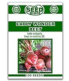 Photo Early Wonder Beet Seeds - 100 Seeds Non-GMO, best price $1.79 ($0.02 / Count), bestseller 2024