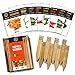 Pepper Seeds for Garden Planting - 8 Non-GMO Heirloom Pepper Seed Packets, Wood Gift Box & Plant Markers, DIY Home Gardening Gifts for Plant Lovers new 2024