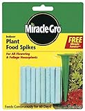 Photo Miracle-Gro Indoor Plant Food Spikes, 4 Packs of 1.1-Ounce, best price $14.56 ($3.64 / oz), bestseller 2024