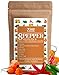 Heirloom Pepper Seed Variety Pack | 8 Hot & Sweet Peppers For Planting | Garden Vegetable Seeds | Cayenne, California Bell Pepper, Poblano, Thai Chili, Habanero, Jalepeno, Serrano, Ghost Pepper new 2024
