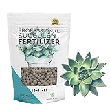 Photo Leaves and Soul Succulent Fertilizer Pellets |13-11-11 Slow Release Pellets for All Cactus and Succulents | Multi-Purpose Blend & Gardening Supplies, No Fillers | 5.2 oz Resealable Packaging, best price $10.88 ($2.09 / Ounce), bestseller 2024