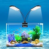 Foto WEAVERBIRD LED Aquarium Beleuchtung X7 Gemini Clip-on Fisch Tank Licht 15W 32 LED Lampe Weiß Aquarium Gepflanzt Clip Lampe, bester Preis 16,99 €, Bestseller 2024