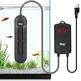Photo hygger Fully Submersible 500 W Aquarium Heater with External Temperature Display Controller Upgraded Double Quartz Tubes Fish Tank Heater for 65-120 Gallon, Suitable for Marine and Freshwater, best price $65.99, bestseller 2024