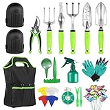 Photo ZNCMRR 52 Pieces Garden Tools Set, Heavy Duty Gardening Kit, Extra Succulent Tools Set with Non-Slip Rubber Grip, Storage Tote Bag and Outdoor Hand Tools, Outdoor Gardening Gifts Tools for Gardeners, best price $22.94, bestseller 2024