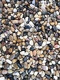 Photo 12 Pounds River Rock Stones, Natural Decorative Polished Mixed Pebbles Gravel,Outdoor Decorative Stones for Plant Aquariums, Landscaping, Vase Fillers, best price $25.99, bestseller 2024