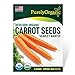 Purely Organic Products Purely Organic Heirloom Carrot Seeds (Scarlet Nantes) - Approx 1800 Seeds new 2023