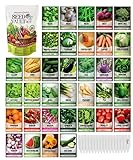 Photo Survival Vegetable Seeds Garden Kit Over 16,000 Seeds Non-GMO and Heirloom, Great for Emergency Bugout Survival Gear 35 Varieties Seeds for Planting Vegetables 35 Free Plant Markers Gardeners Basics, best price $39.95 ($0.00 / Count), bestseller 2024