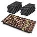 321Gifts, 10-Pack Seed Starter Kit, 2X Thicker 72 Cell Plastic Seedling Trays Gardening Germination Growing Trays Plant Grow Kit Seed Starting Trays Seedling Germination Nursery Pots Plug new 2024