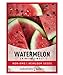 Watermelon Seeds for Planting - Crimson Sweet Heirloom Variety, Non-GMO Fruit Seed - 2 Grams of Seeds Great for Outdoor Garden by Gardeners Basics new 2024