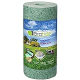 Photo Grotrax Biodegradable Grass Seed Mat - 55 SQFT Year Round - Grass Seed and Fertilizer All in One for Lawns, Dog Patches & Shade - Just Roll, Water & Grow - No Fake or Artificial Grass, best price $52.99, bestseller 2024