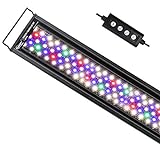 Photo hygger Advanced Full Spectrum LED Aquarium Light with 24/7 Lighting Cycle 6 Colors 5 Intensity Customize Fish Tank Light for 48-54 in Freshwater Planted Tank with Timer, best price $67.99, bestseller 2024