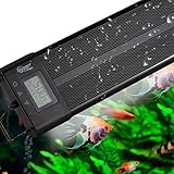 Photo hygger Aquarium Programmable LED Light, for 48~55in Long Full Spectrum Plant Fish Tank Light with LCD Setting Display, 7 Colors, Sunrise Sunset Moon and DIY Mode, for Novices Advanced Players, best price $74.99, bestseller 2024