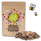 Foto 100g Blumenwiese Samen für eine bunte Bienenweide - Farbenfrohe & nektarreiche Wildblumensamen Mischung für Bienen & Schmetterlinge (inkl. GRATIS eBook), bester Preis 6,90 € (69,00 € / kg), Bestseller 2024