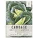 Seed Needs, Early Jersey Wakefield Cabbage (Brassica oleracea) Single Package of 300 Seeds Non-GMO new 2024