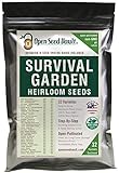 Photo (32) Variety Pack Survival Gear Food Seeds | 15,000 Non GMO Heirloom Seeds for Planting Vegetables and Fruits. Survival Food for Your Survival kit, Gardening Gifts & Emergency Supplies | Garden vegetable seeds. by Open Seed Vault, best price $49.99 ($1.56 / Count), bestseller 2024