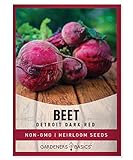 Photo Beet Seeds for Planting Detroit Dark Red 100 Heirloom Non-GMO Beets Plant Seeds for Home Garden Vegetables Makes a Great Gift for Gardeners by Gardeners Basics, best price $5.95, bestseller 2024