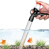 Photo Aquarium Gravel Cleaner Fish Tank Kit Long Nozzle Water Changer for Water Changing and Filter Gravel Cleaning with Air-Pressing Button and Adjustable Water Flow Controller- BPA Free, best price $16.99, bestseller 2024