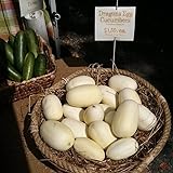 Photo Dragon Eggs Seeds for Planting - 20 Seeds - White Cucumber Seeds - Ships from Iowa, USA, best price $7.96 ($0.40 / Count), bestseller 2024