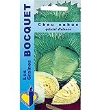 Photo Sachet de graines de Chou cabus Quintal d'Alsace - 3 g - légume feuille - LES GRAINES BOCQUET, meilleur prix 3,99 € (1 330,00 € / kg), best-seller 2024