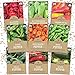 Organic Hot Pepper Seeds Variety Pack - 9 Unique Packets Non-GMO USDA Certified Organic Sweet Yards Seed Co new 2024