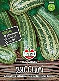 Foto 83617 Sperli Premium Zuchini Samen Striato Italia | Früh | Lange Ernte | Gestreifte Zucchini | Zuchini Saatgut | Zucchini Gestreift, bester Preis 4,17 €, Bestseller 2024